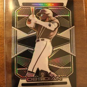Fernando Tatis Jr. 2020 Obsidian Baseball card